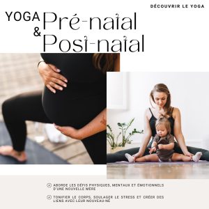 Yoga prenatal et postnatal au Centre KA