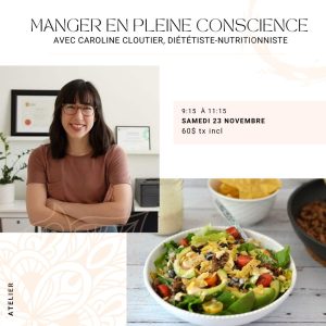 Caroline Cloutier, nutritionniste, au Centre KA